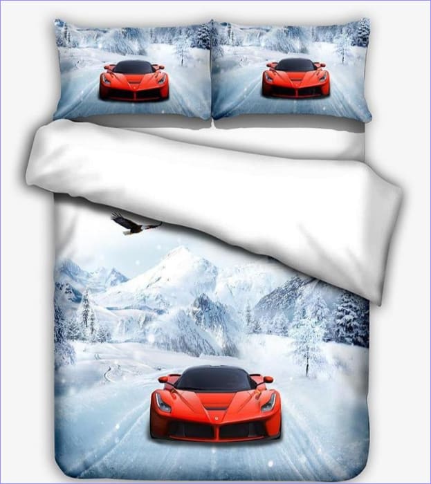 Ferrari Dynetrekk På Snø