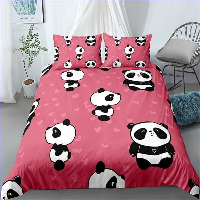 Little Panda Pink Dynetrekk