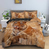 Tiger Dynetrekk 140x200 Brun